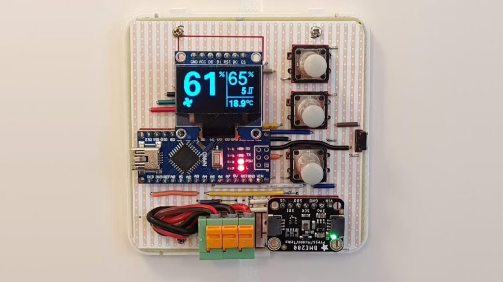 Arduino Weather station Breadboard Project